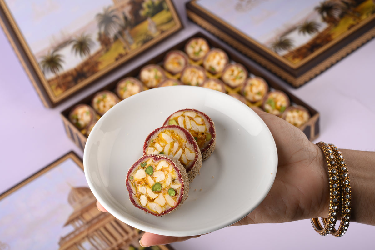 Kaju Anjeer Roll