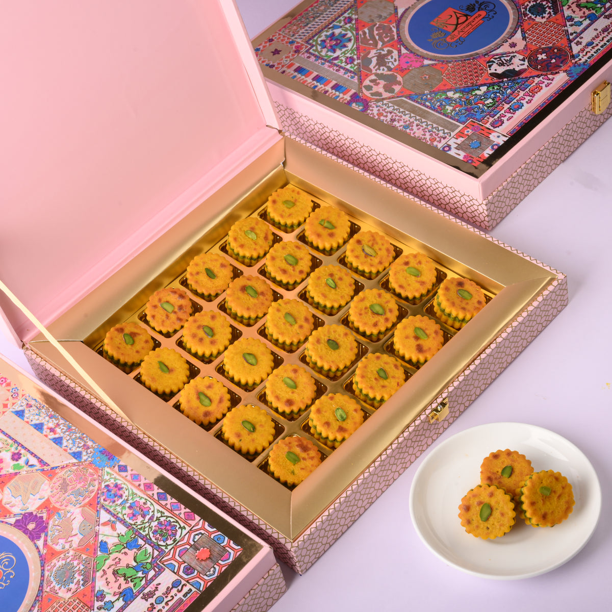 Badam Pista Baked Biscuit