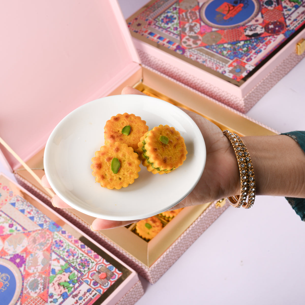 Badam Pista Baked Biscuit