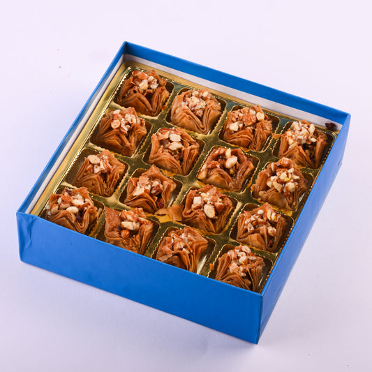 Almond Chocolate Pyramid Baklava