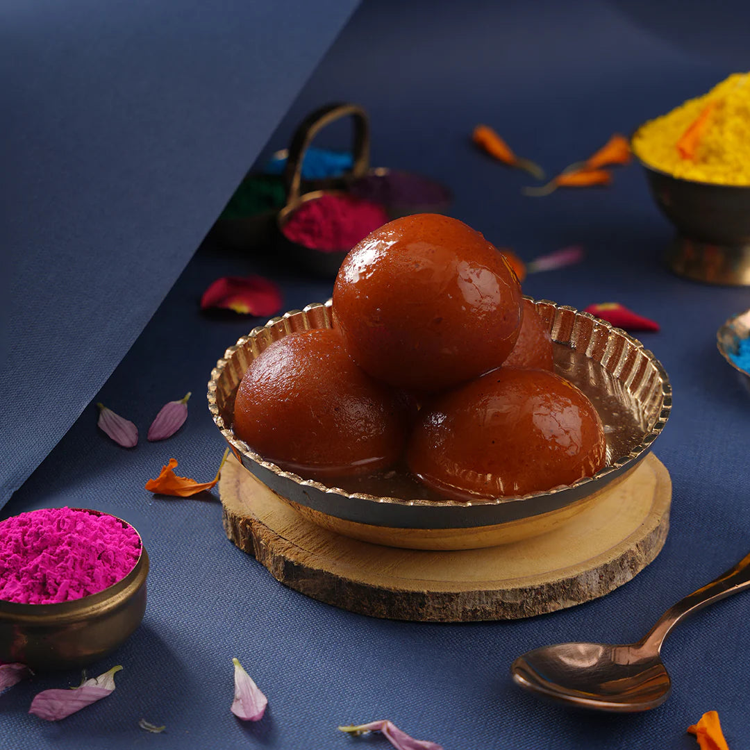 Premium Authentic Gulab Jamun – Soft, Melt-in-Your-Mouth Indian Dessert