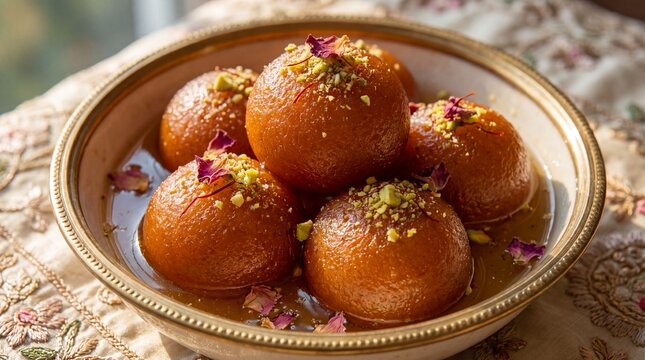 Premium Authentic Gulab Jamun – Soft, Melt-in-Your-Mouth Indian Dessert
