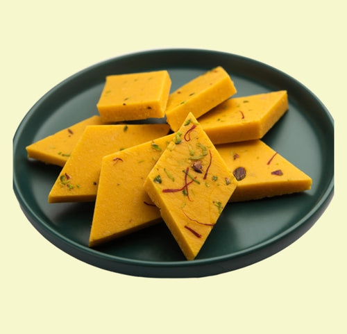 Kaju Kesar Barfi