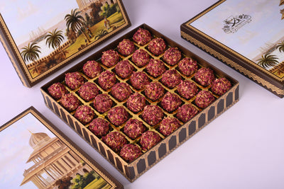 Rose Dryfruit Ball – Rose &amp; Honey-Style Dry Fruit Mithai